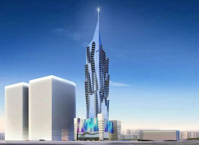 迪拜首座棕櫚樹造型超高層建筑封頂，中鐵十八局集團彰顯建筑實力